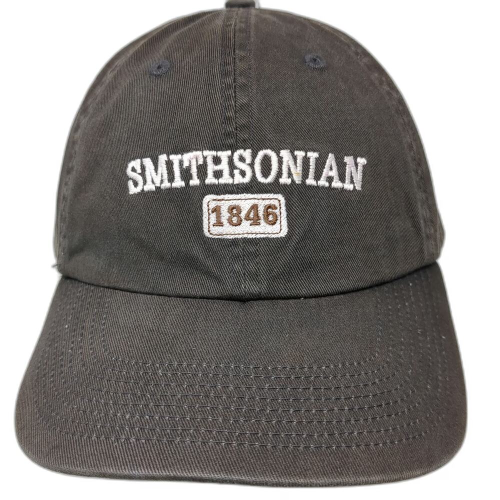 Fahrenheit Baseball Cap Black One Size Smithsonian 1846 Institution Cotton Hat